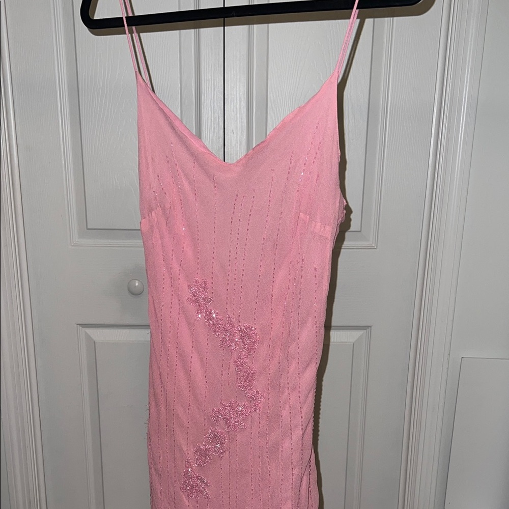 Tintoretto Pink Sequin Dress